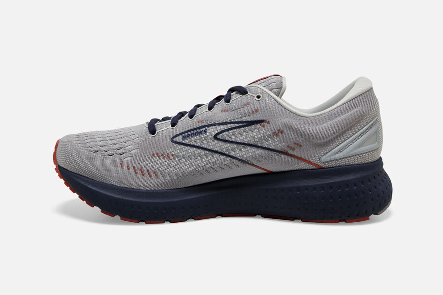 Brooks Glycerin 19 Road Löparskor Herr - Grå/Svarta - 2301-JDITG